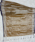 Handloom linen saree