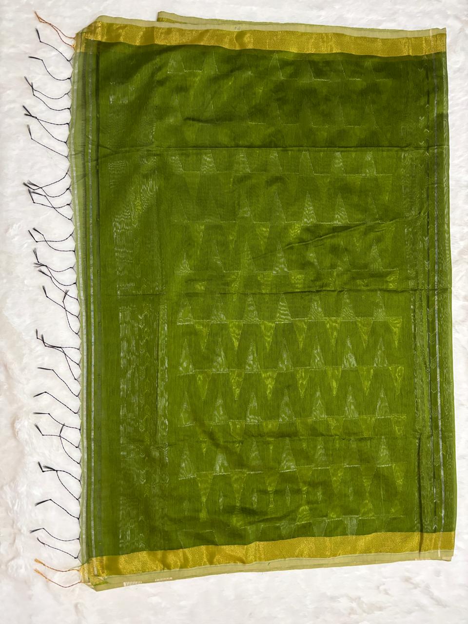 Mul-cotton Jamdani saree