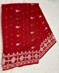 Mul-cotton Jamdani saree