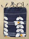 Cotton Linen Saree
